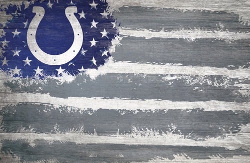 Fan Creations Home Decor Indianapolis Colts   Flag 17x26
