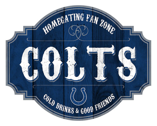 Fan Creations Home Decor Indianapolis Colts Homegating Tavern 24in Sign