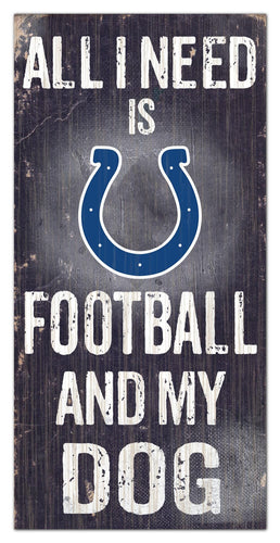 Fan Creations 6x12 Sign Indianapolis Colts My Dog 6x12 Sign