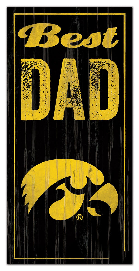 Fan Creations Wall Decor Iowa Best Dad Sign