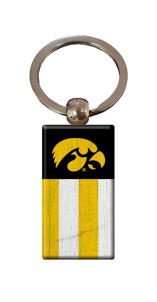 Fan Creations Home Decor Iowa  Rectangle Flag Keychain