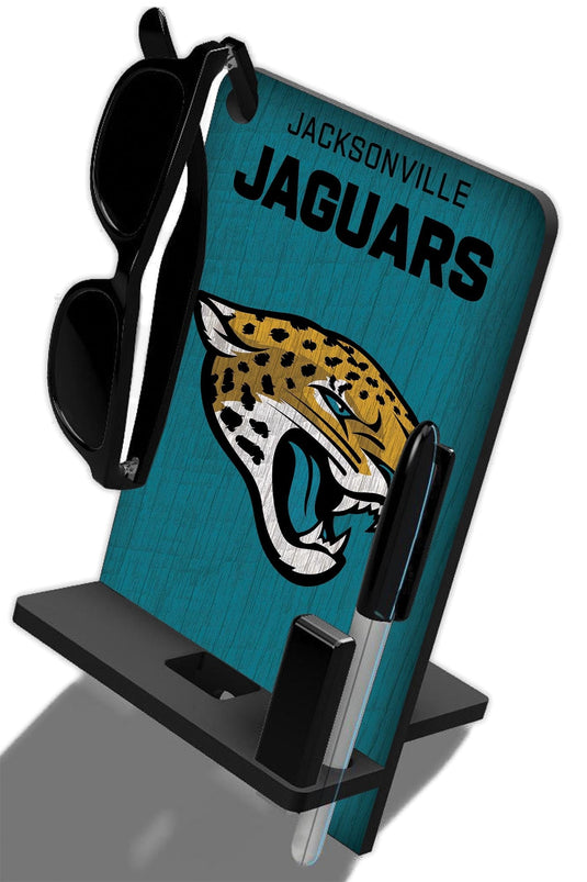 Fan Creations Wall Decor Jacksonville Jaguars 4 In 1 Desktop Phone Stand