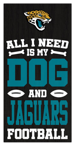Fan Creations Home Decor Jacksonville Jaguars All I Need Is My Dog & Football