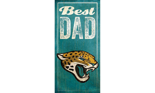 Fan Creations Wall Decor Jacksonville Jaguars Best Dad Sign