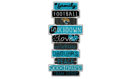 Fan Creations Wall Decor Jacksonville Jaguars Celebration Stack 24