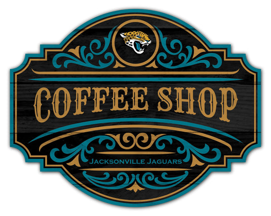 Fan Creations Home Decor Jacksonville Jaguars Coffee Tavern Sign 24in