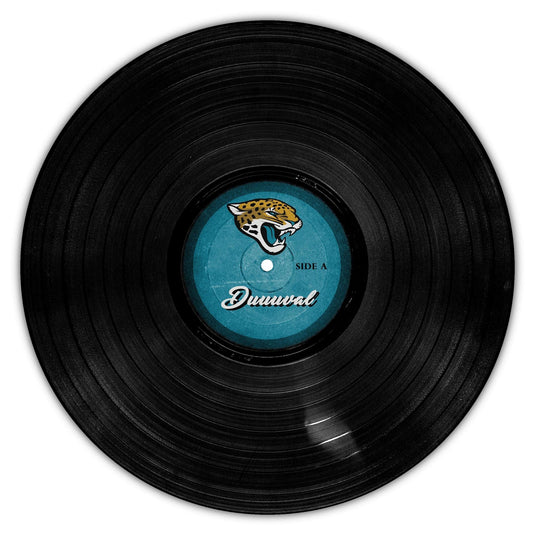 Fan Creations Wall Decor Jacksonville Jaguars Vinyl 12in Circle