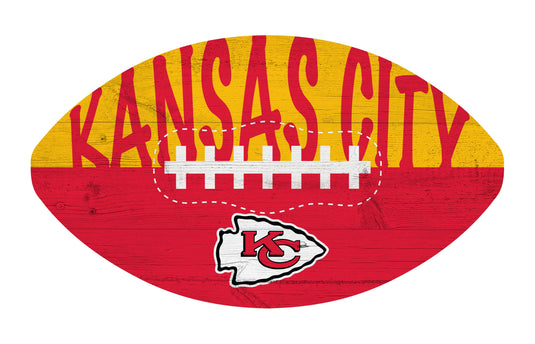 Fan Creations Home Decor Kansas City Chiefs City Football 12in