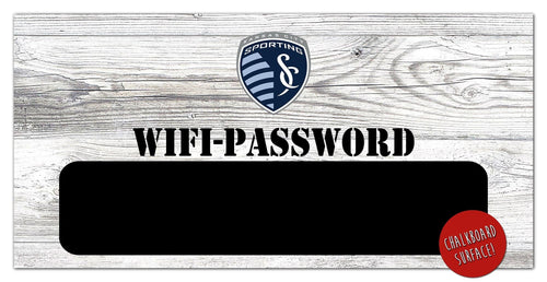 Fan Creations 6x12 Horizontal Kansas City Sporting Wifi Password 6x12 Sign