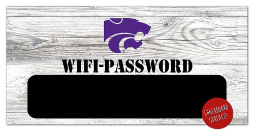 Fan Creations 6x12 Vertical Kansas State Wifi Password 6x12 Sign