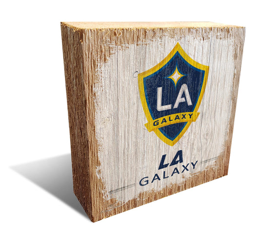 Fan Creations Desktop Stand LA Galaxy Team Logo Block