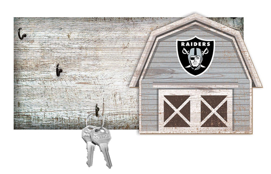 Fan Creations Wall Decor Las Vegas Raiders Barn Keychain Holder