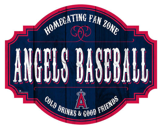 Fan Creations Home Decor Los Angeles Angels Homegating Tavern 12in Sign