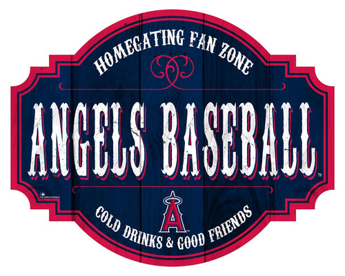 Fan Creations Home Decor Los Angeles Angels Homegating Tavern 24in Sign