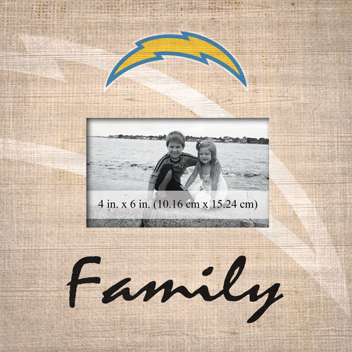 Fan Creations Home Decor Los Angeles Chargers  Family Frame