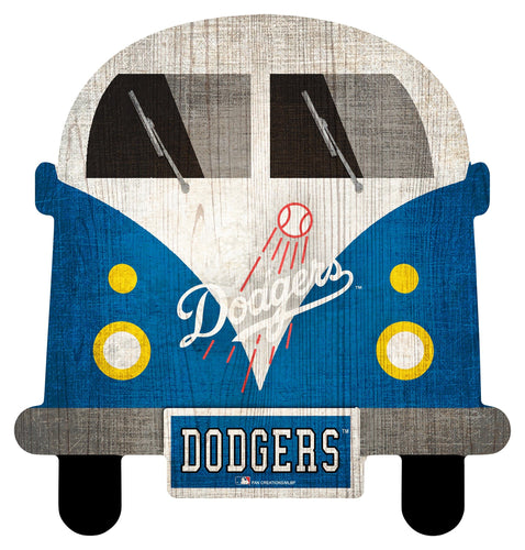 Fan Creations Wall Decor Los Angeles Dodgers 12in Team Bus Sign