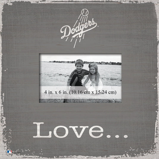 Fan Creations Home Decor Los Angeles Dodgers  Love Picture Frame