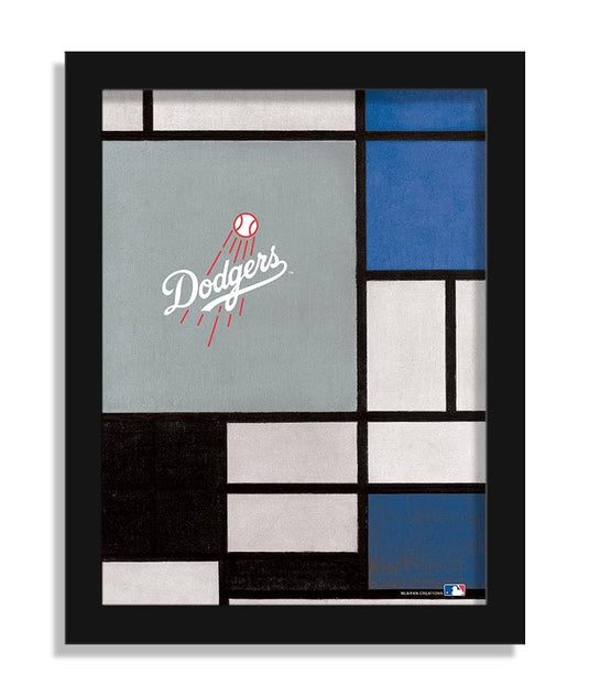 Fan Creations Home Decor Los Angeles Dodgers Team Composition 12x16 (fine art)