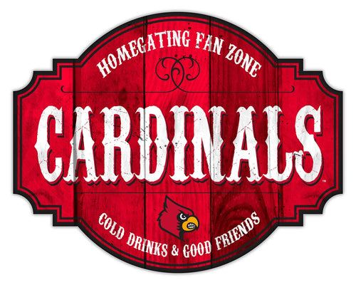 Fan Creations Home Decor Louisville Homegating Tavern 24in Sign