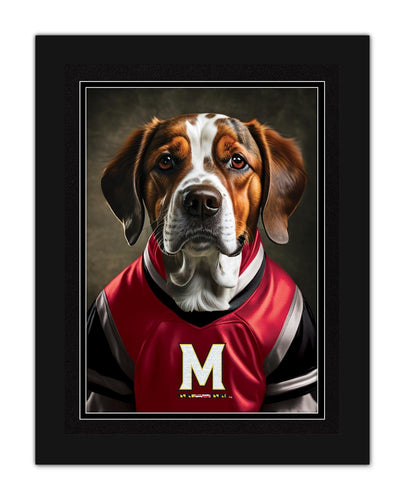 Fan Creations Wall Decor Maryland Dog in Team Jersey 12x16