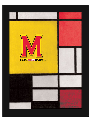 Fan Creations Home Decor Maryland Team Composition 12x16
