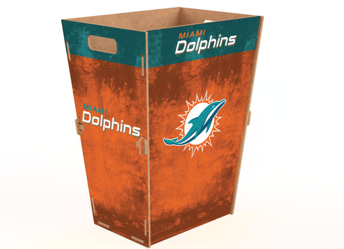 Fan Creations Miami Dolphins Team Color Trash Bin