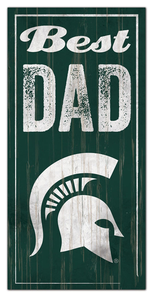 Fan Creations Wall Decor Michigan State Best Dad Sign