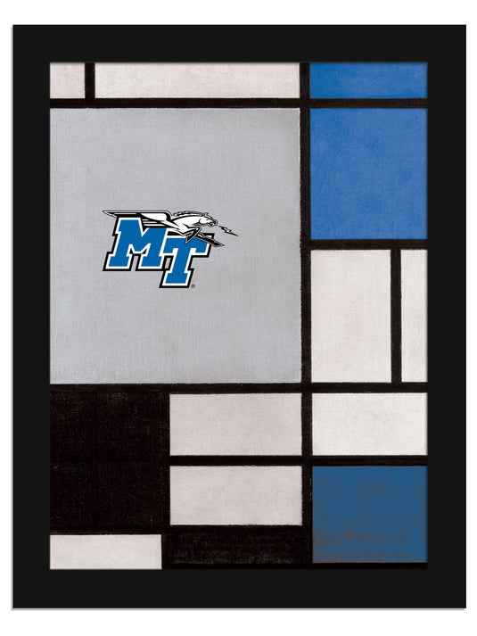 Fan Creations Home Decor Middle Tennessee Team Composition 12x16