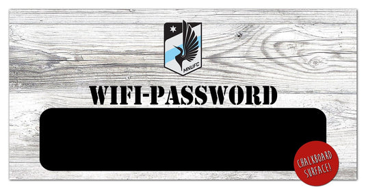 Fan Creations 6x12 Horizontal Minnesota United Wifi Password 6x12 Sign