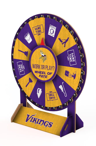 Fan Creations Desktop Minnesota Vikings Wheel of Fate