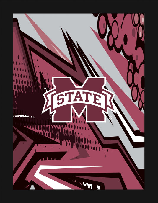 Fan Creations Home Decor Mississippi State Comic 12x16