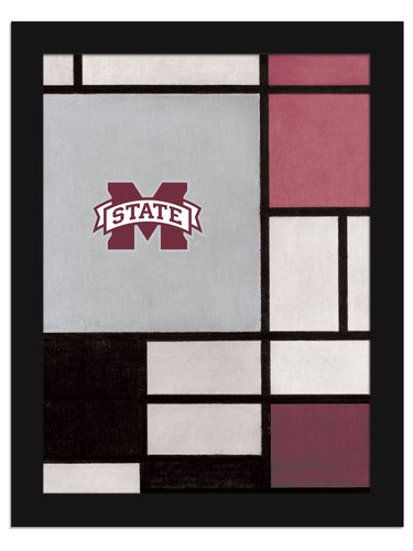 Fan Creations Home Decor Mississippi State Team Composition 12x16