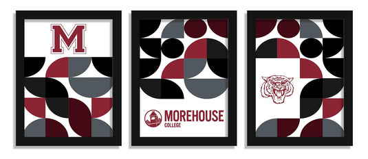 Fan Creations Home Decor Morehouse Minimalist Color Pop 12x16 (set of 3)