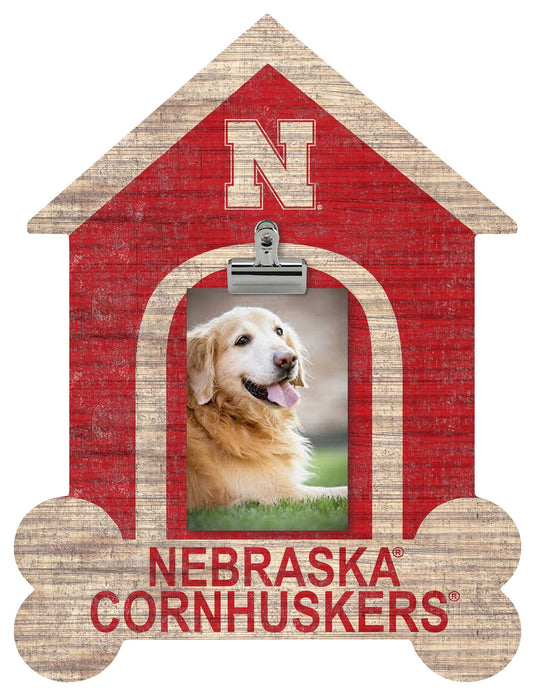 Fan Creations Clip Frame Nebraska Dog Bone House Clip Frame