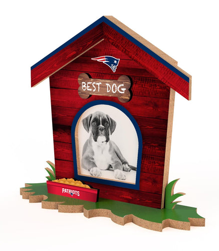 Fan Creations Home Decor New England Patriots Dog House Frame