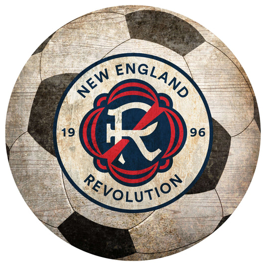 Fan Creations 12" Wall Art New England Revolution 12" Soccer Shaped Sign