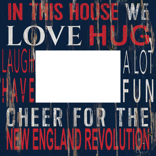 Fan Creations Home Decor New England Revolution  In This House 10x10 Frame