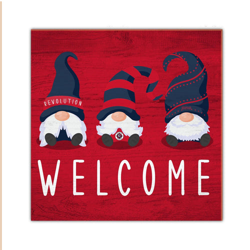 Fan Creations Home Decor New England Revolution   Welcome Gnomes