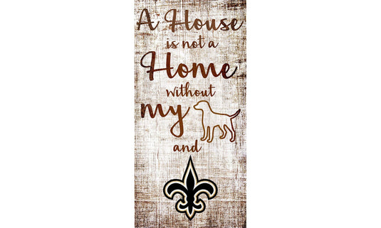 Fan Creations Wall Decor New Orleans Saints A House Is Not A Home Sign