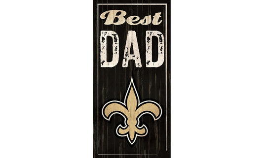Fan Creations Wall Decor New Orleans Saints Best Dad Sign