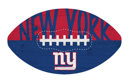 Fan Creations Home Decor New York Giants City Football 12in