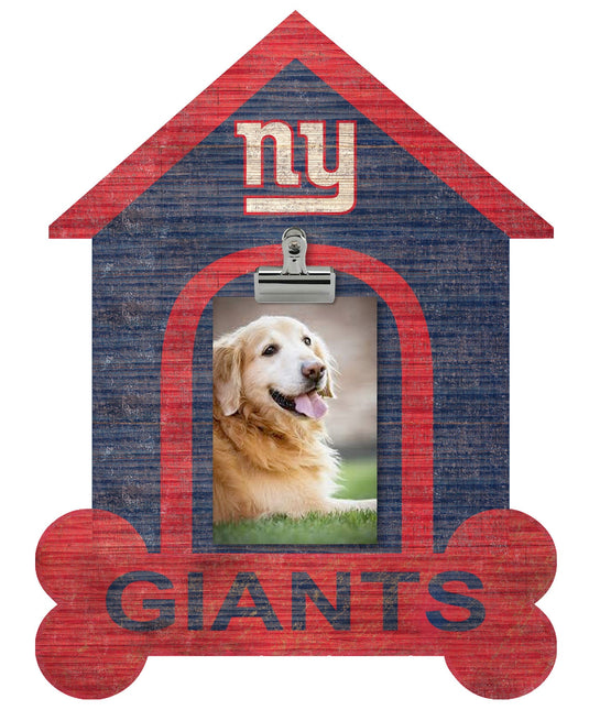Fan Creations Clip Frame New York Giants Dog Bone House Clip Frame