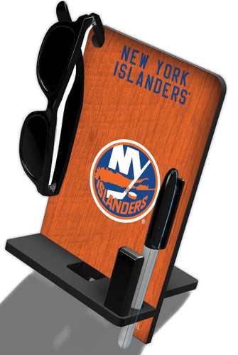 Fan Creations Wall Decor New York Islanders 4 In 1 Desktop Phone Stand