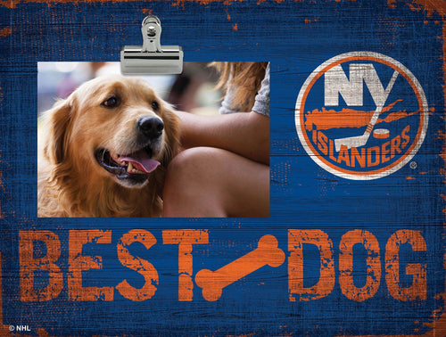 Fan Creations Desktop Stand New York Islanders Best Dog Clip Frame