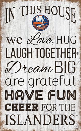 Fan Creations Home Decor New York Islanders   In This House 11x19