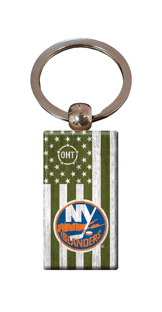 Fan Creations Home Decor New York Islanders  OHT Flag Keychain