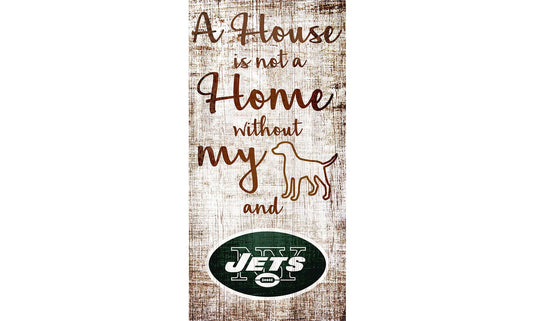 Fan Creations Wall Decor New York Jets A House Is Not A Home Sign