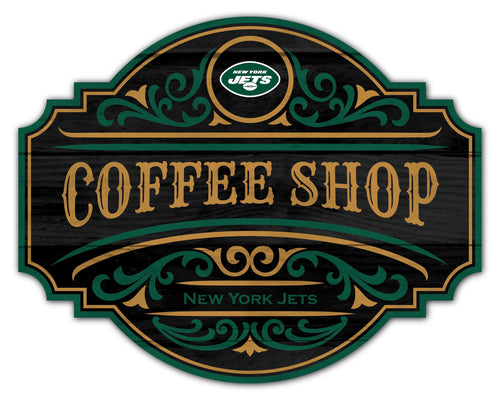 Fan Creations Home Decor New York Jets Coffee Tavern Sign 24in