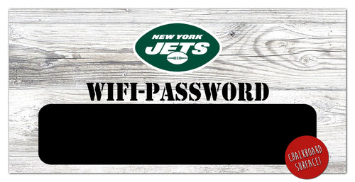 Fan Creations 6x12 Horizontal New York Jets Wifi Password 6x12 Sign