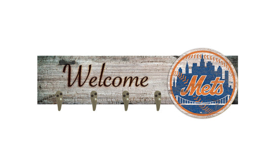 Fan Creations Functional Wall Art New York Mets Coat Hanger